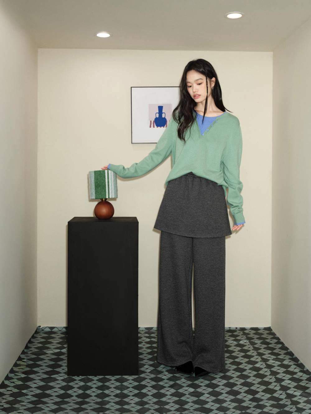Skirt Layered Pants – KUOSE.com