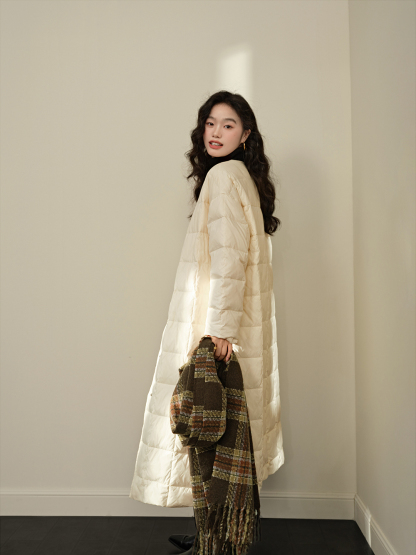 Long Quilted Coat – KUOSE.com Long Quilted Coat – KUOSE.com
