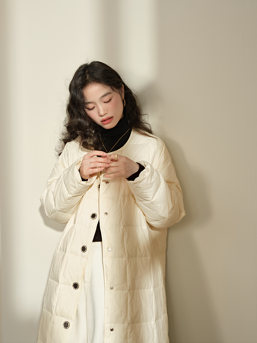 Long Quilted Coat – KUOSE.com Long Quilted Coat – KUOSE.com