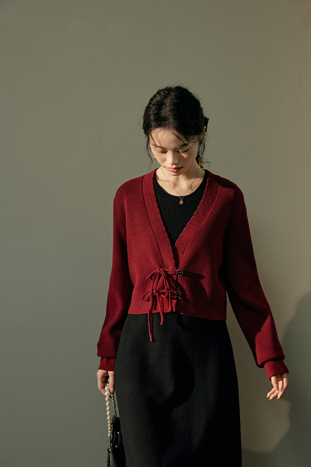 Cardigan and Dress Set – KUOSE.com Cardigan and Dress Set – KUOSE.com