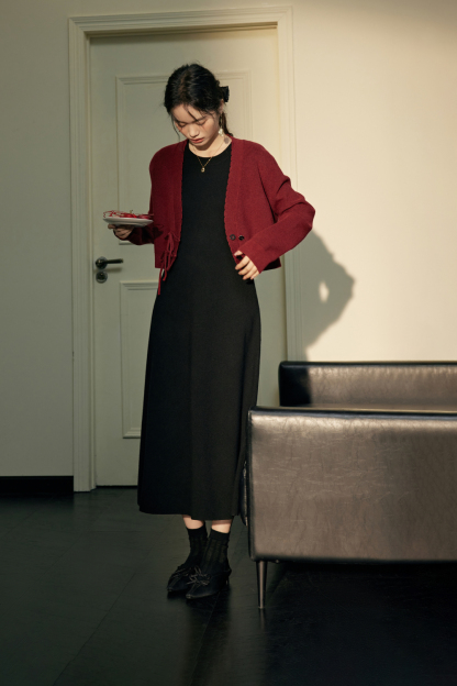 Cardigan and Dress Set – KUOSE.com