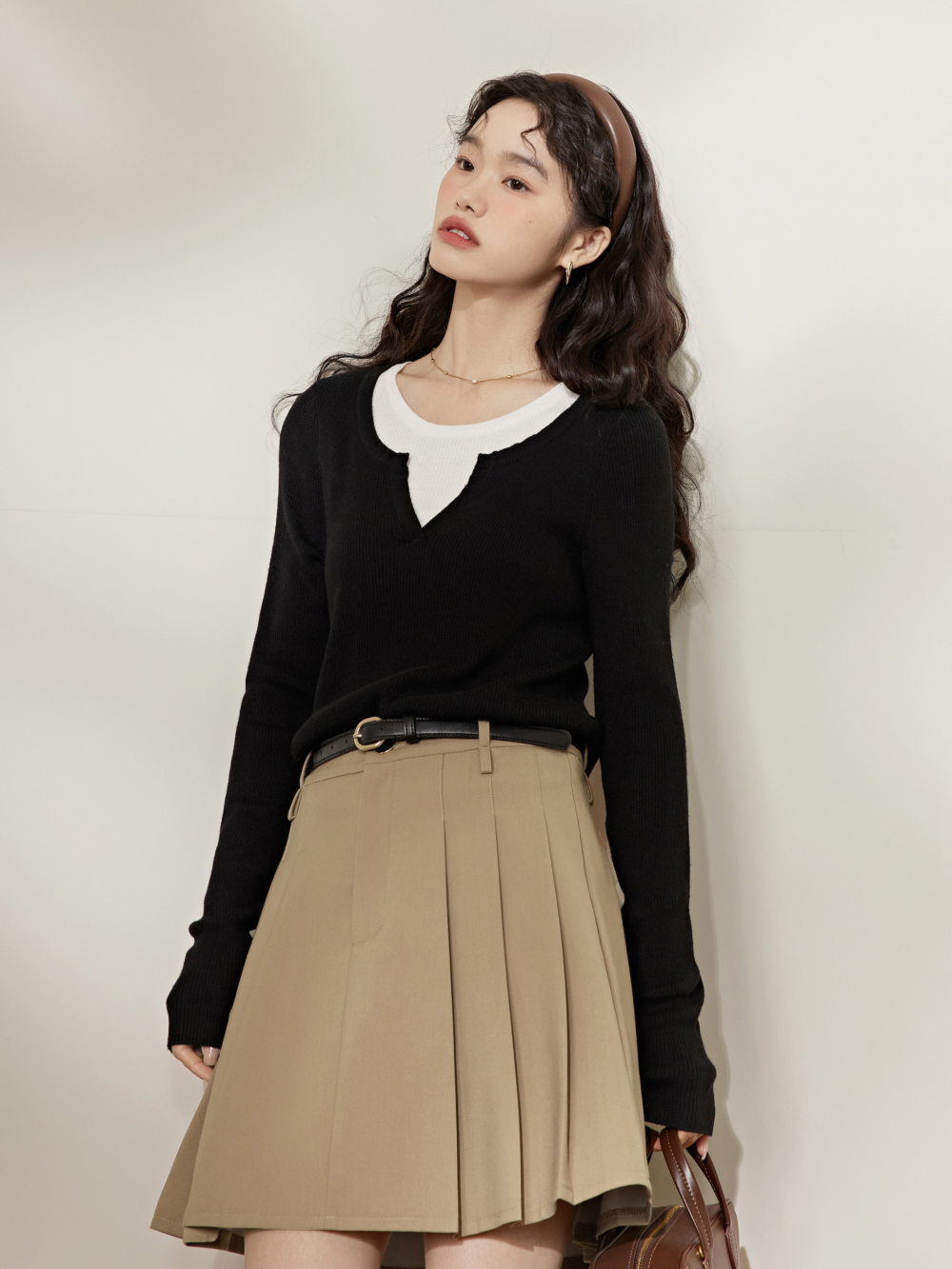 Pleated mini skirt – KUOSE.com Pleated mini skirt – KUOSE.com