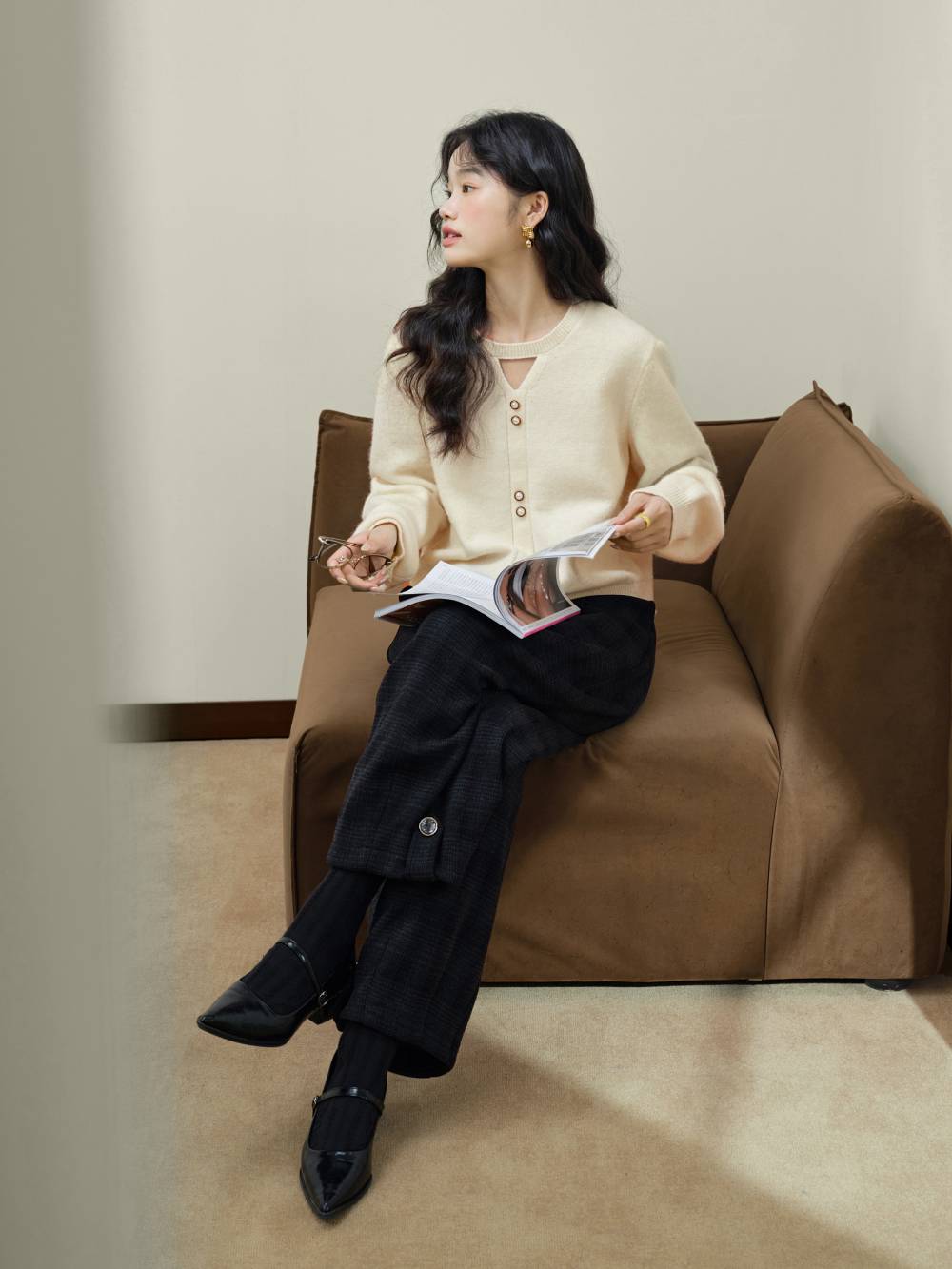 フロントカットアウトセーター – KUOSE.com