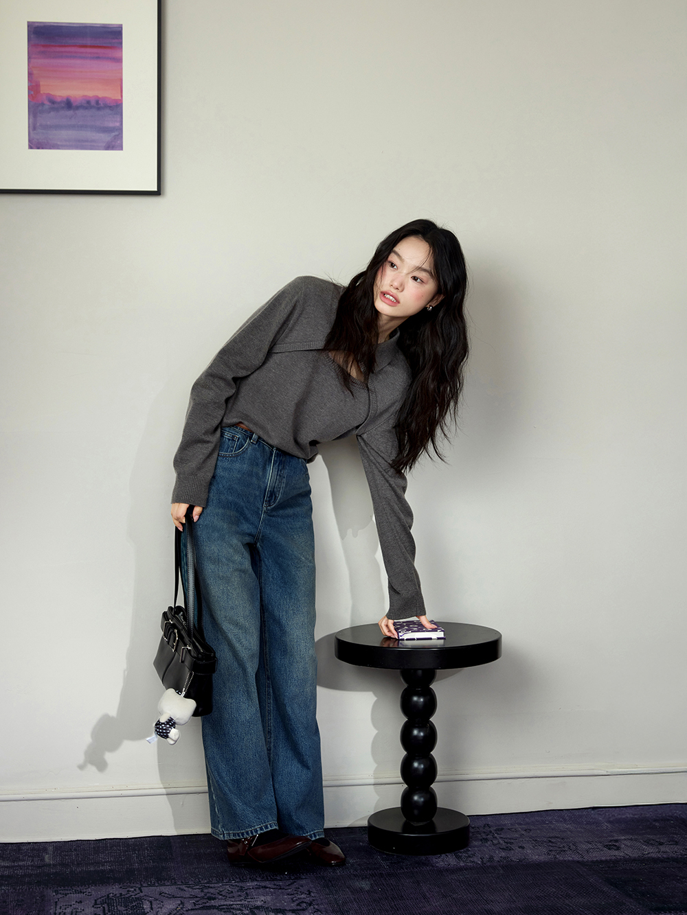 Front Cut-Out Knit Top – KUOSE.com