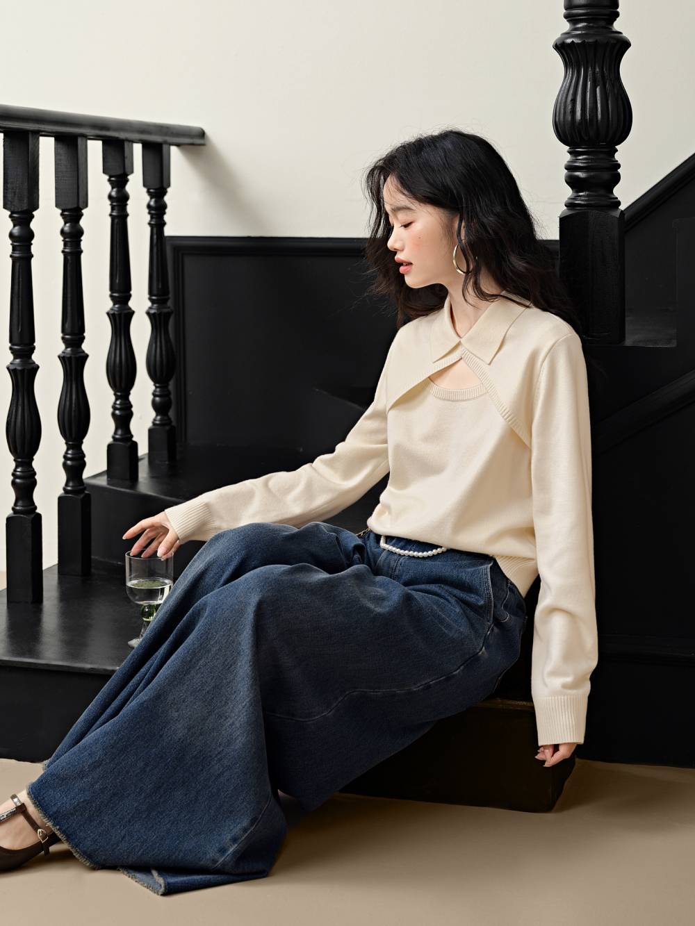 Fake Two-piece Top – KUOSE.com
