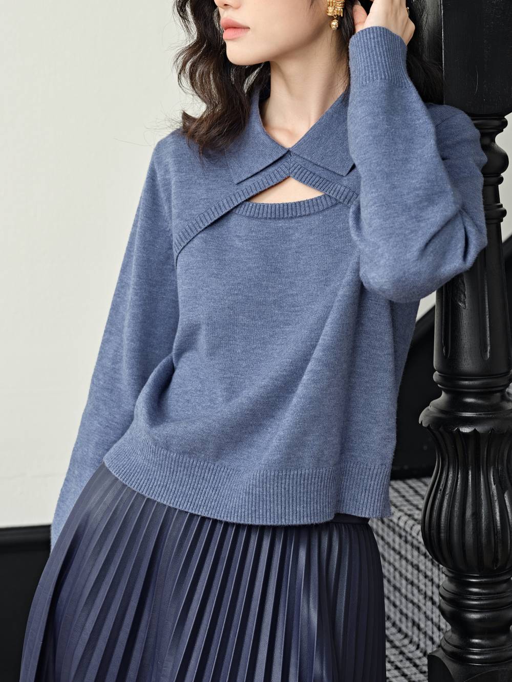 Fake Two-piece Top – KUOSE.com