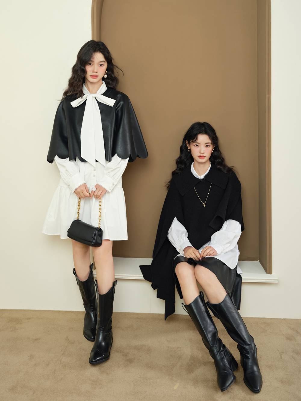お歳暮・冬ギフト 特集2024 通販  Irregular Hem Cape – KUOSE.com ジャケット・アウター