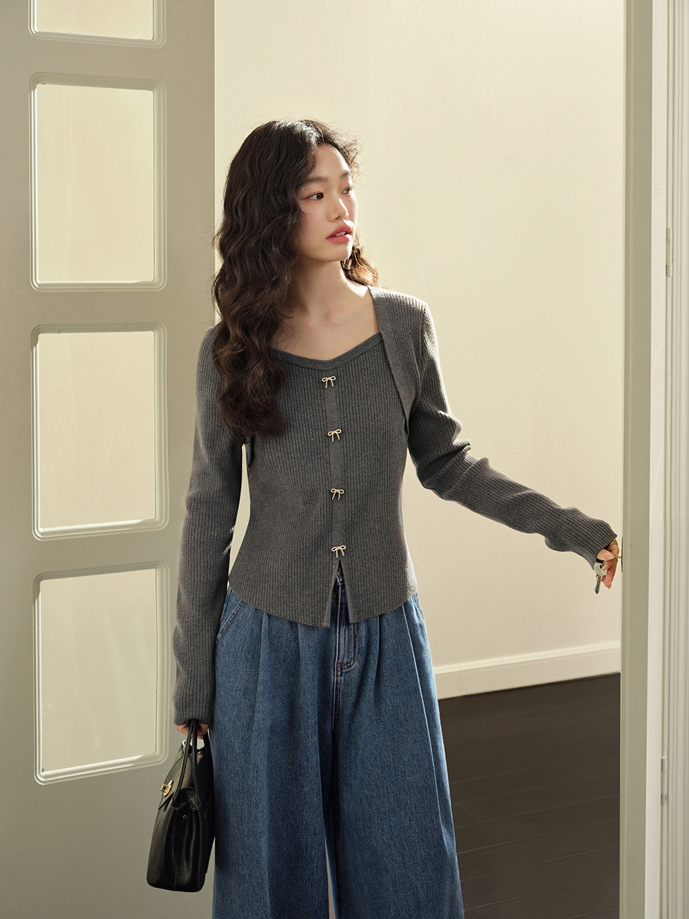 リボンニットトップ – KUOSE.com リボンニットトップ – KUOSE.com
