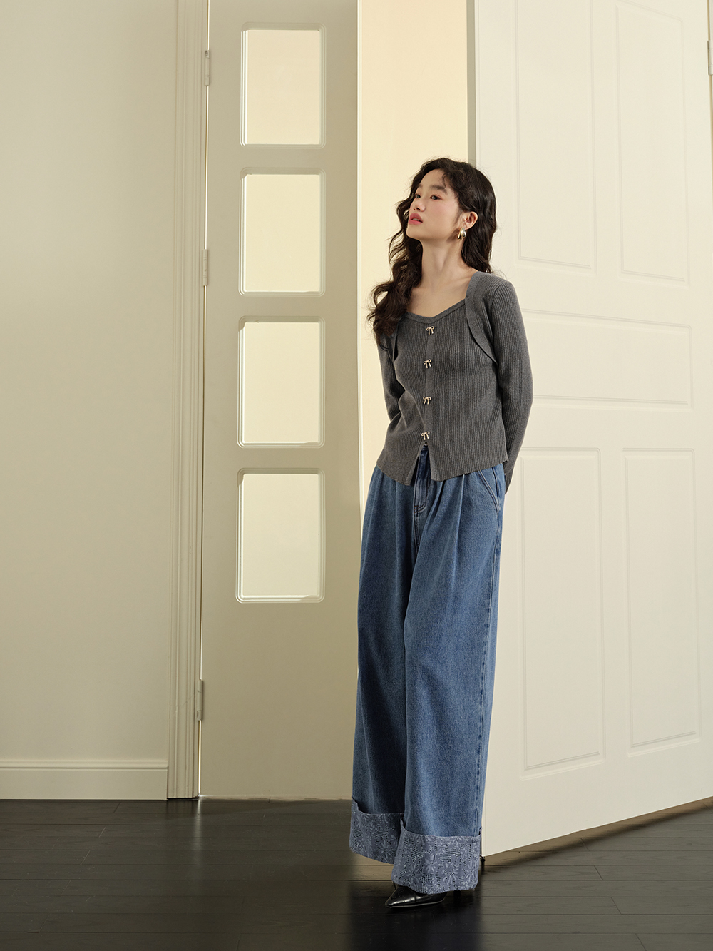 リボンニットトップ – KUOSE.com リボンニットトップ – KUOSE.com