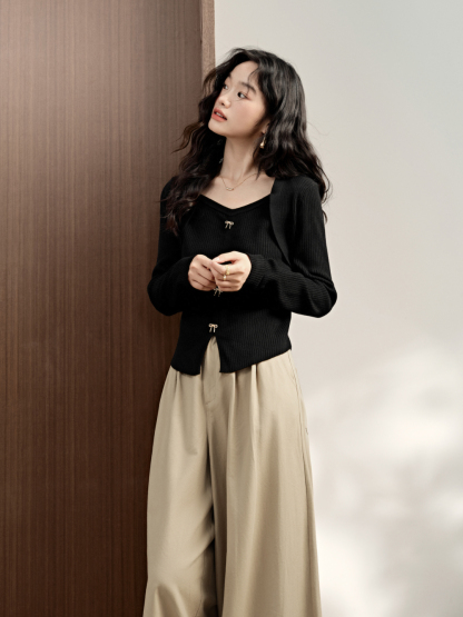 Ribbon Knit Top – KUOSE.com