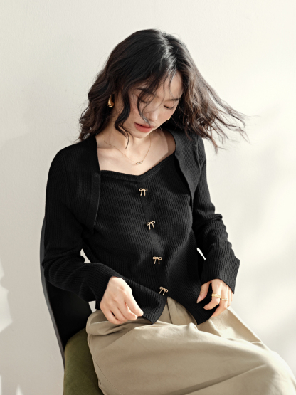Ribbon Knit Top – KUOSE.com
