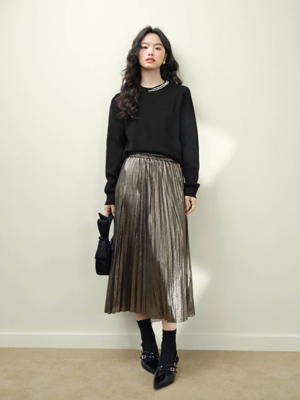 Pearl Collar Top – KUOSE.com