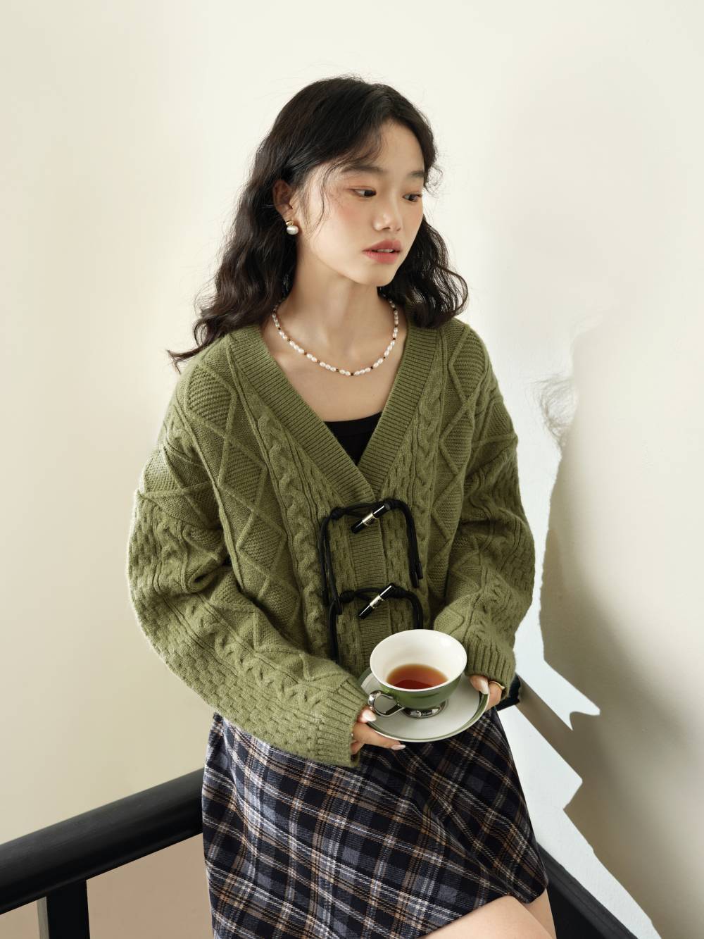 Cable Knit Cardigan