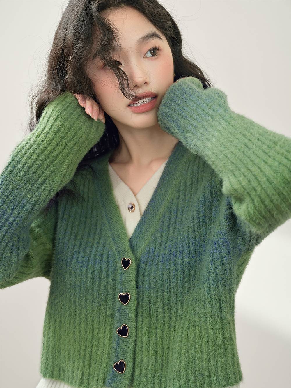 トップス khoki decadance high gauge knit トップス khoki decadance high gauge knit khoki decadance