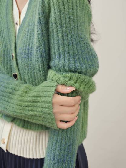 YS gradation over cardigan – YZ