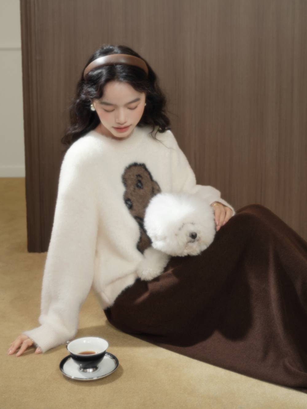日本未入荷 KUOSE★ヴィンテージドッグプリント Dog Printed Sweater – KUOSE.com