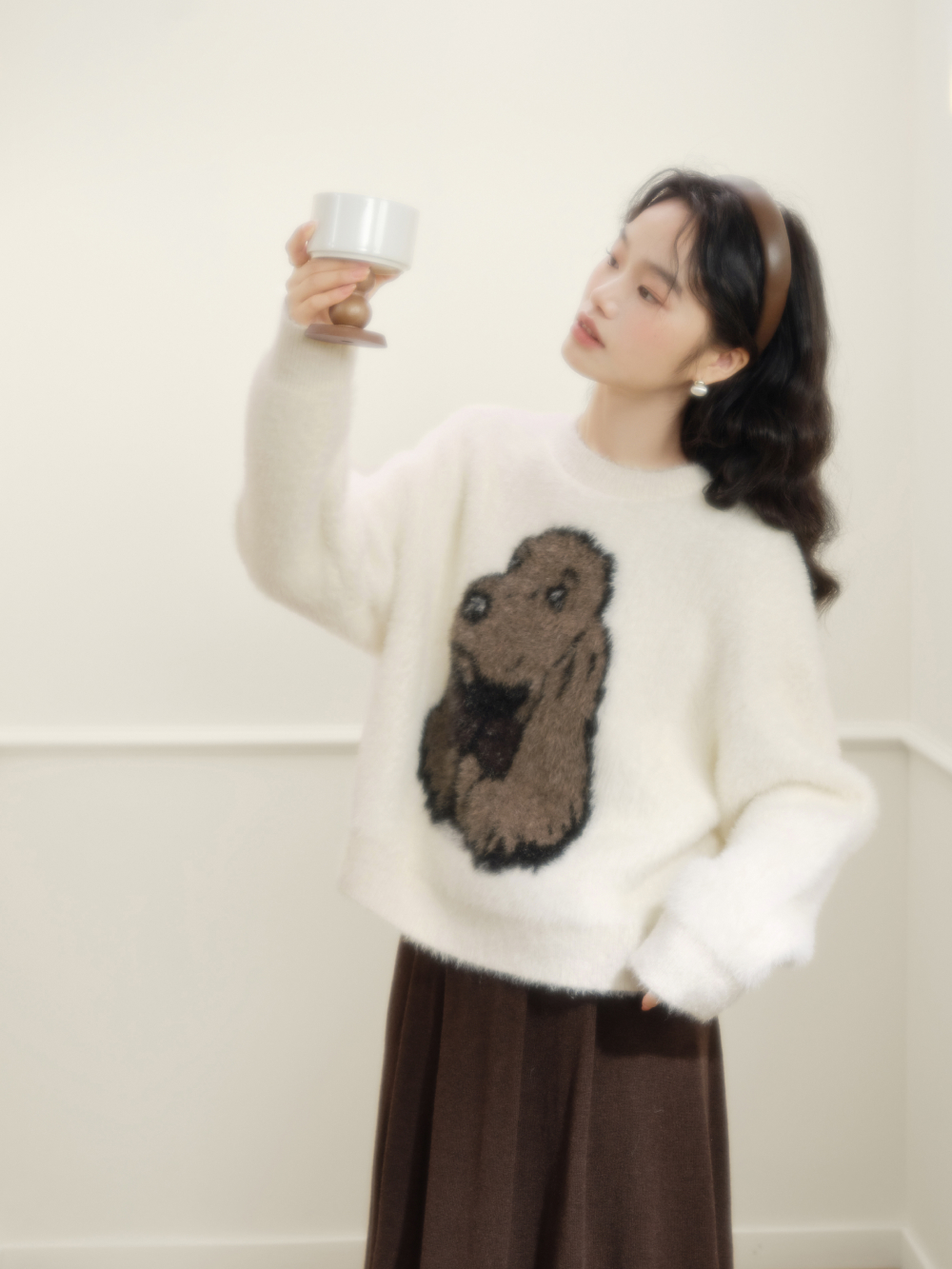日本未入荷 KUOSE★ヴィンテージドッグプリント Dog Printed Sweater – KUOSE.com
