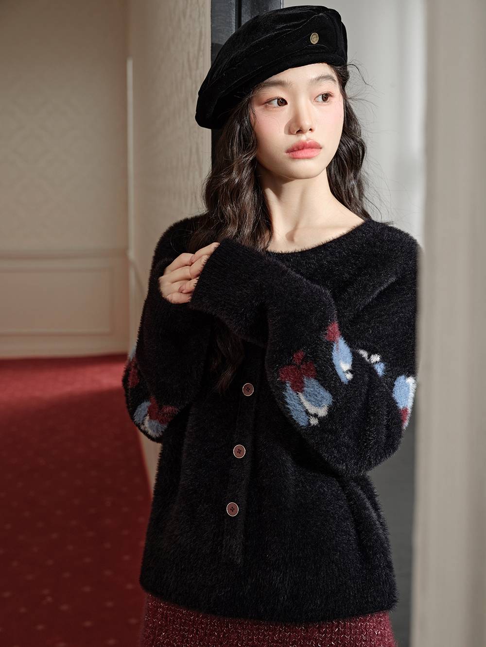 花柄のセーター – KUOSE.com