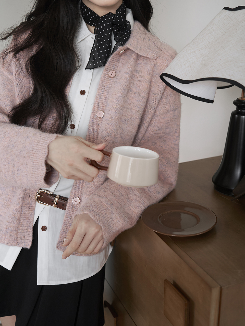 襟付きカーディガンセーター – KUOSE.com
