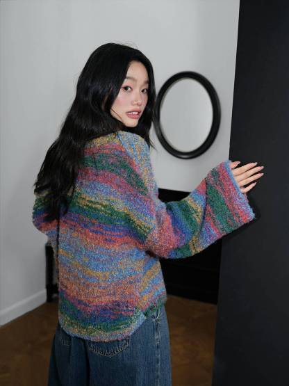 Multi Stripe Sweater – KUOSE.com