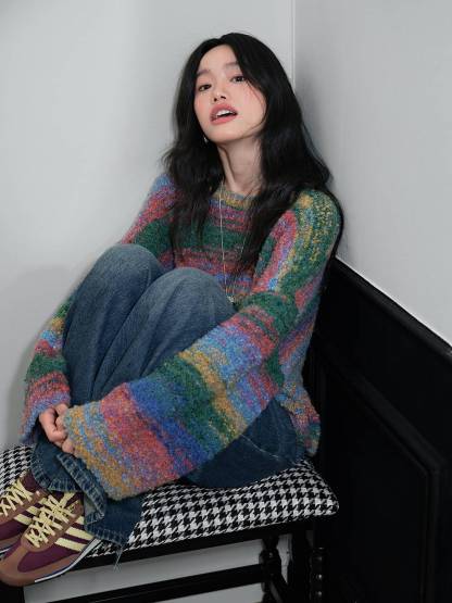 Multi Stripe Sweater – KUOSE.com