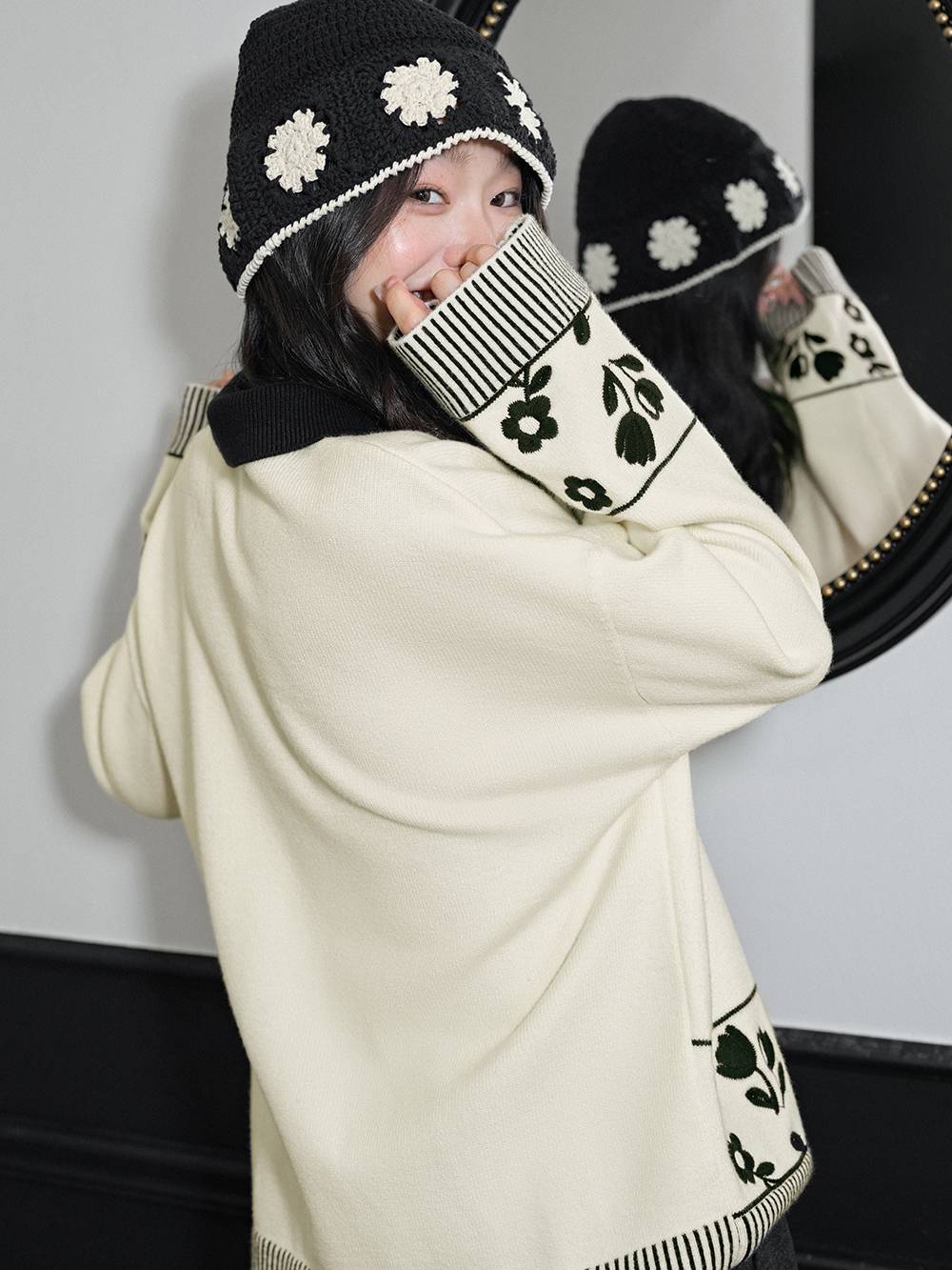 KUOSE クオセ　花のセーター 花のセーター – KUOSE.com