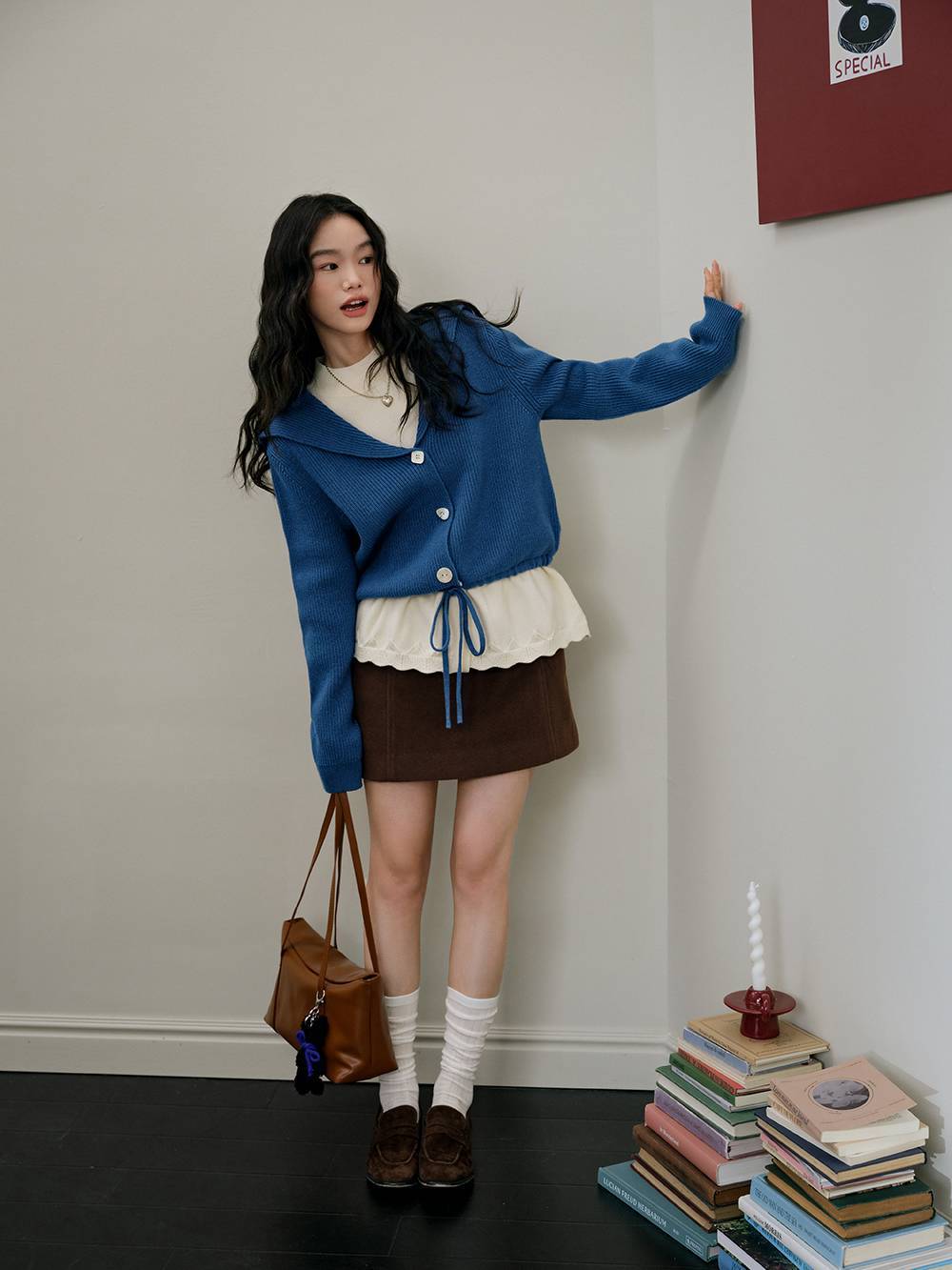 Sailor Collar Drawstring Sweater – KUOSE.com