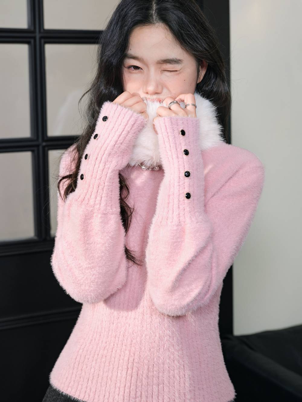 Fitted Waist Sweater