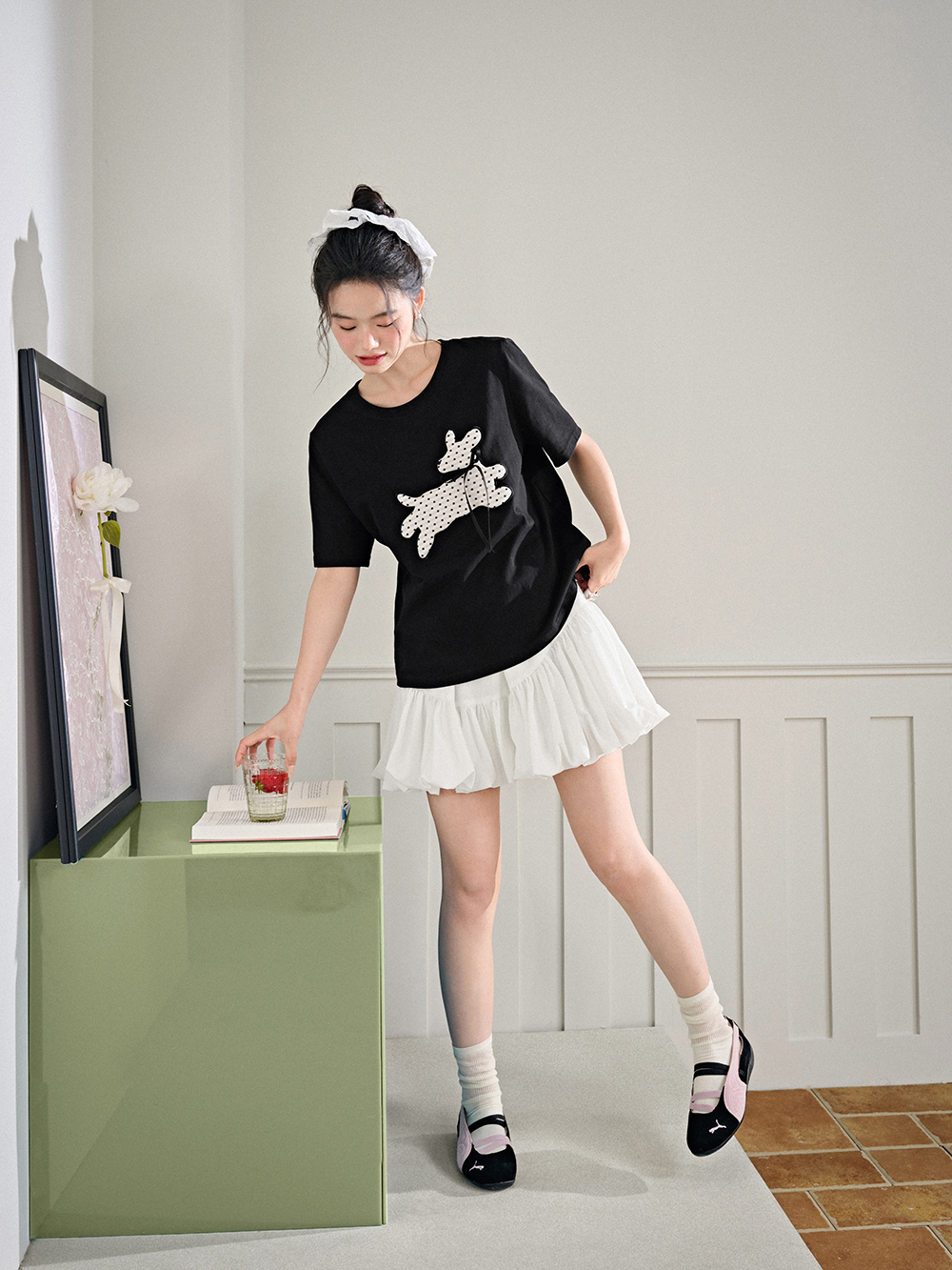 Bubble Mini Skirt