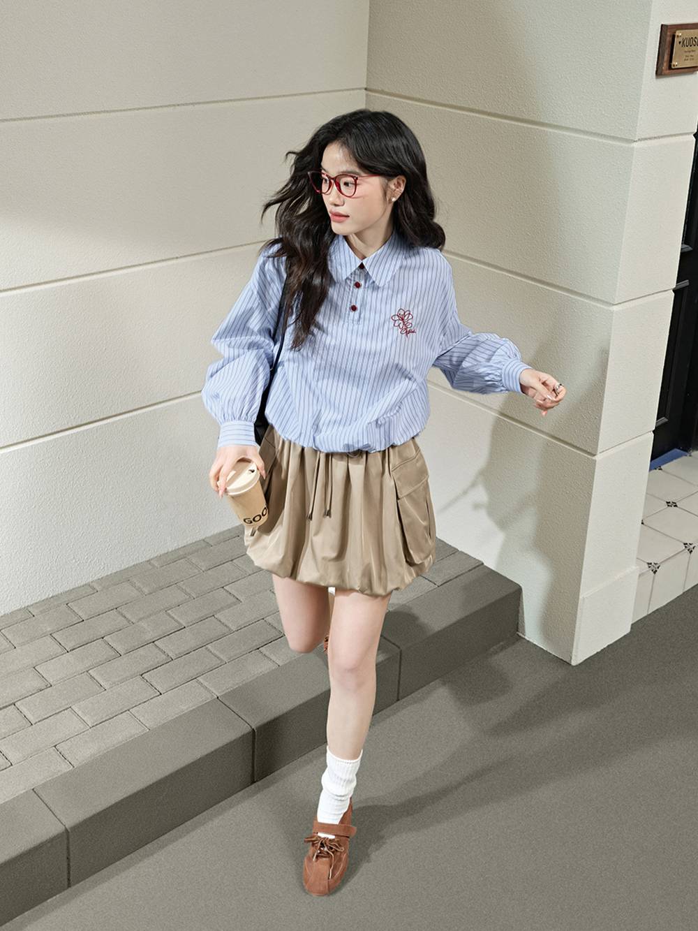 4Y 23aw Soor Ploom flippa skirt ミニスカート 4Y 23aw Soor Ploom flippa skirt ミニスカート キッズ服(100cm~)