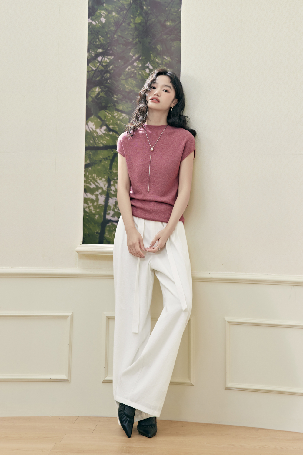ノースリーブニットトップ – KUOSE.com