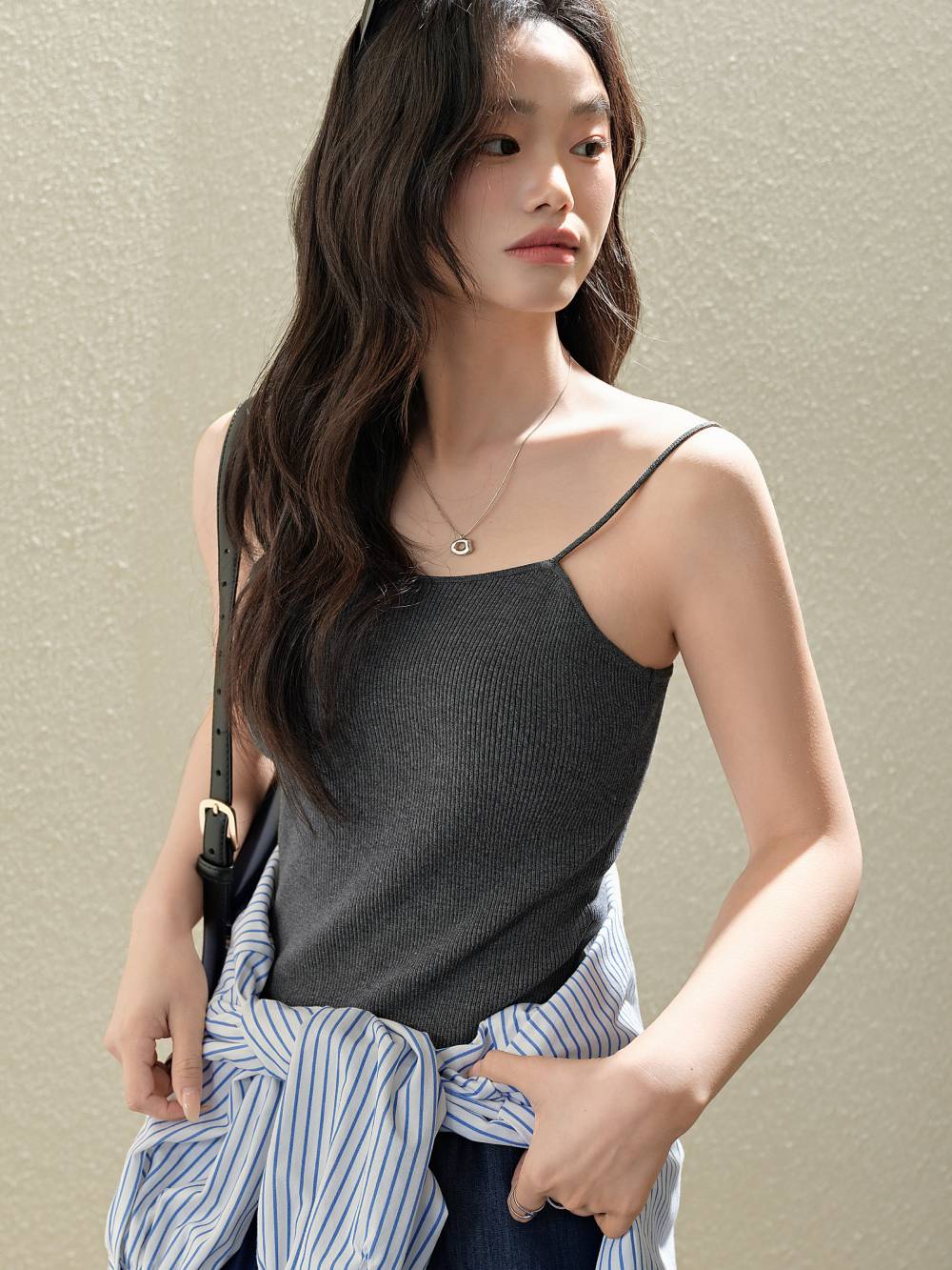 Knit Cami Top – KUOSE.com Knit Cami Top – KUOSE.com