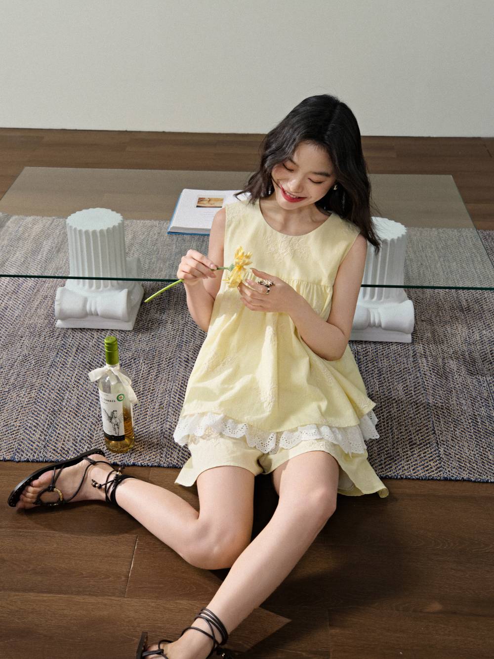 Yellow Top and Shorts – KUOSE.com