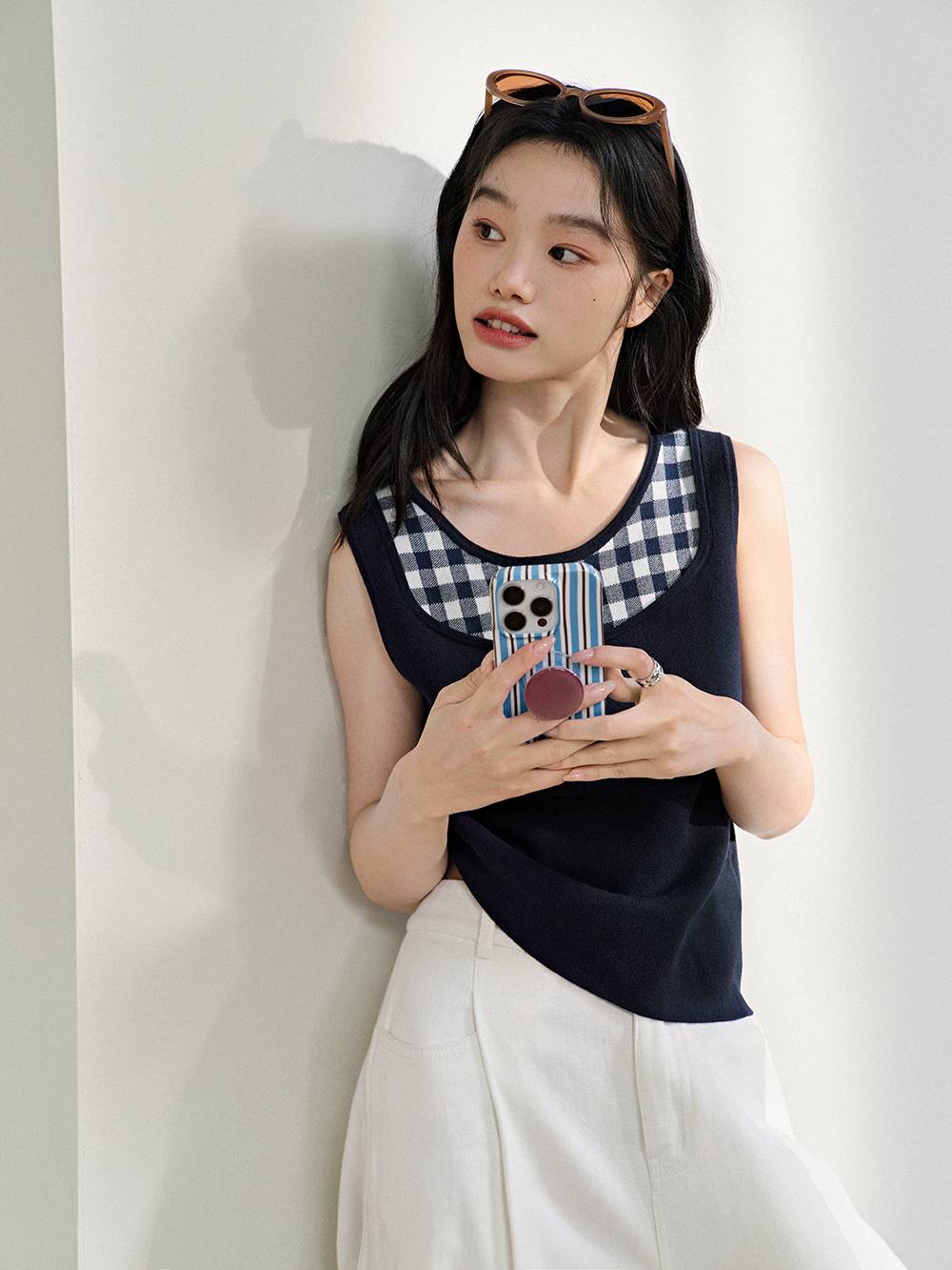 Fake Two-piece Top – KUOSE.com