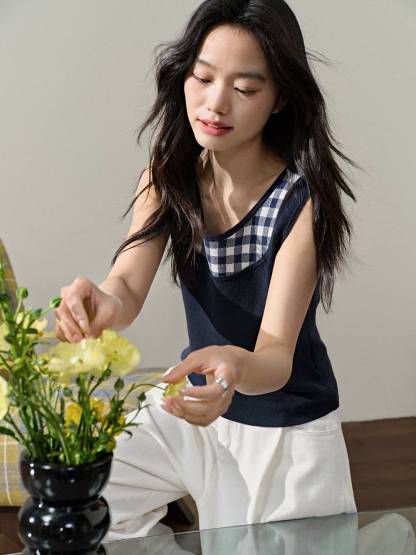 Fake Two-piece Top – KUOSE.com Fake Two-piece Top – KUOSE.com