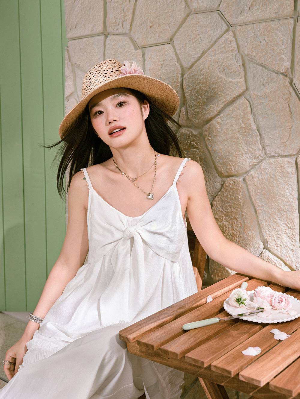Ribbon Tie Front Cami – KUOSE.com
