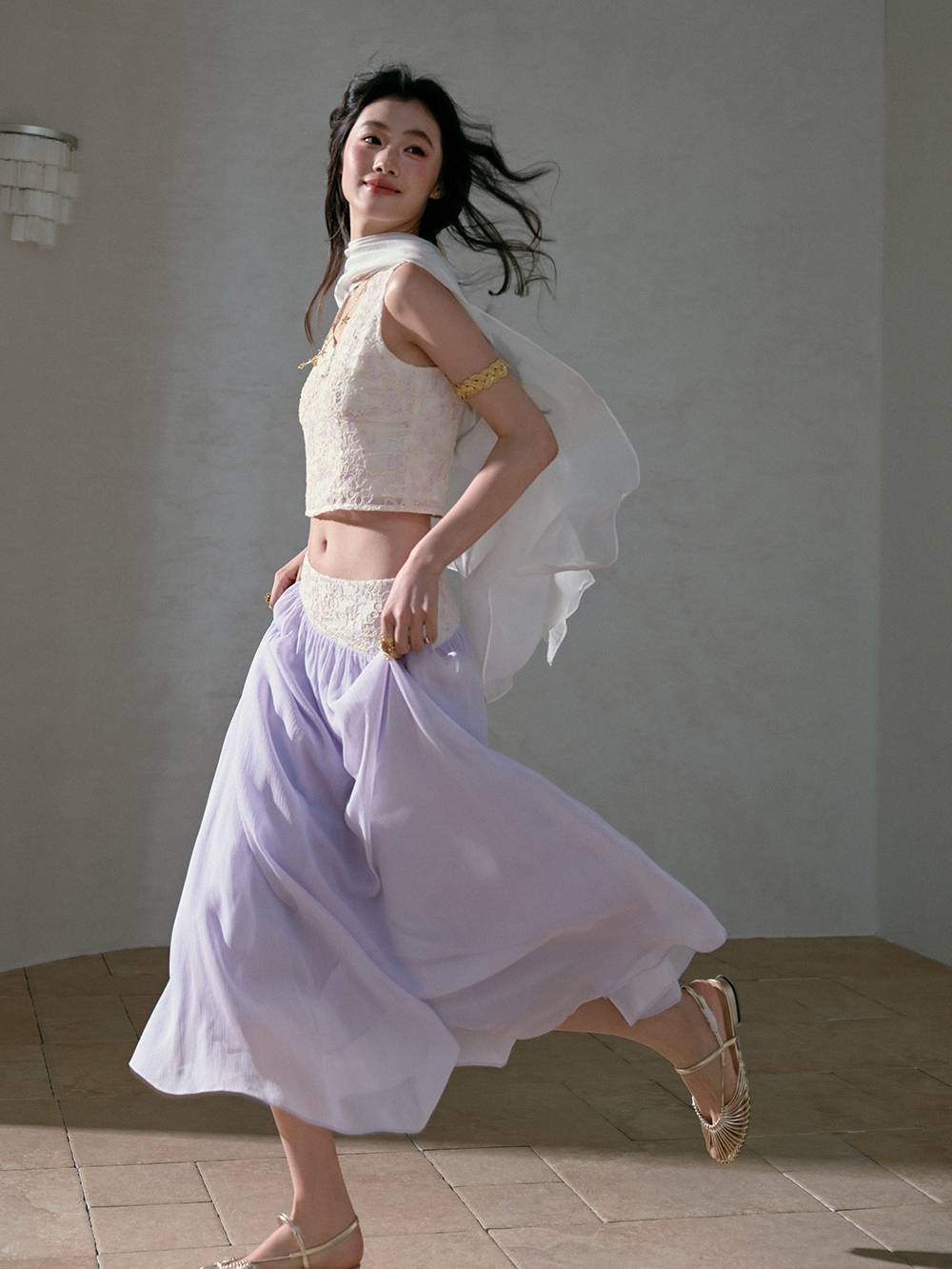 Floral Lace Tank and Maxi Skirt – KUOSE.com