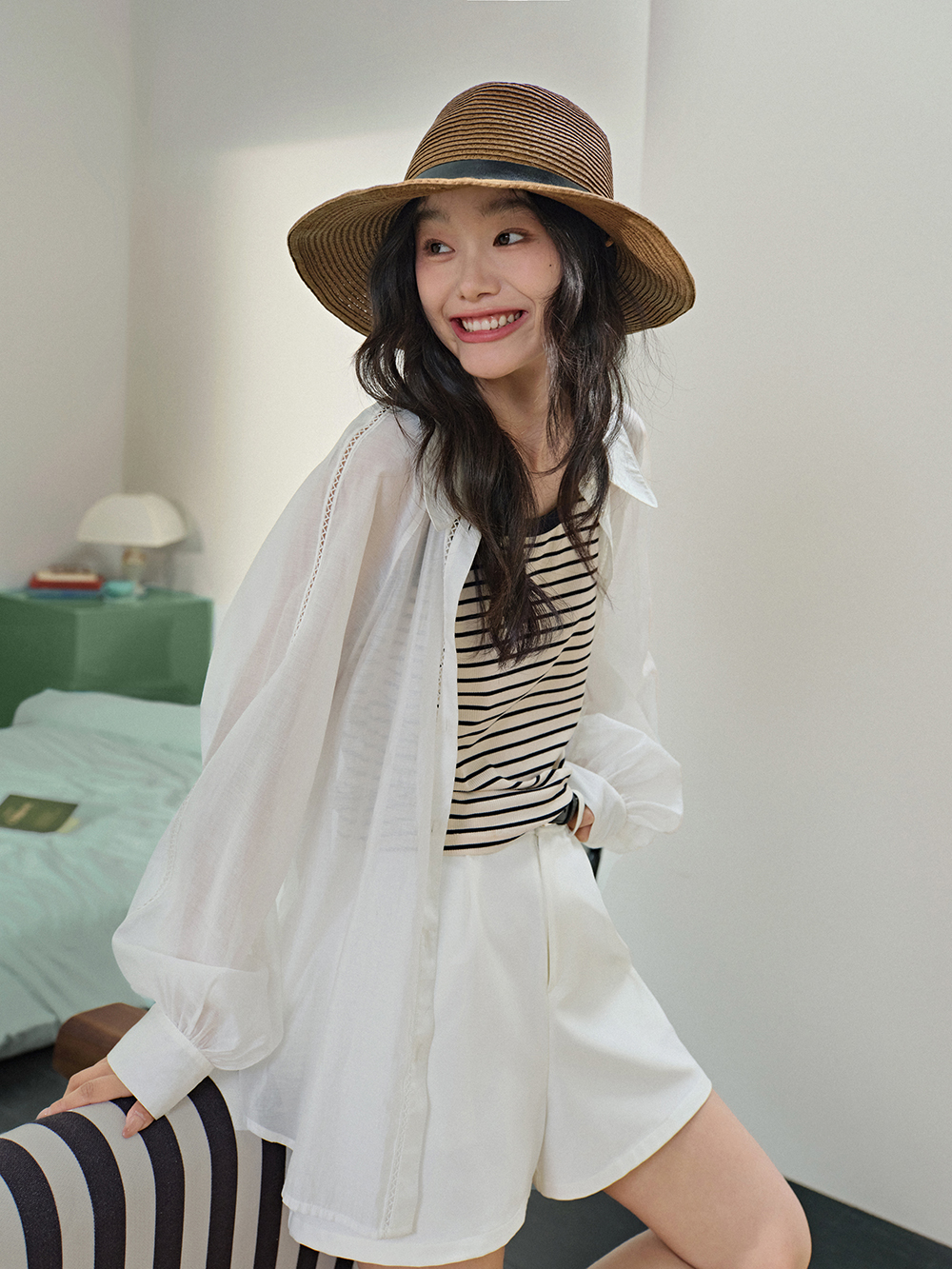 Iridescent Overlay Shirt – KUOSE.com
