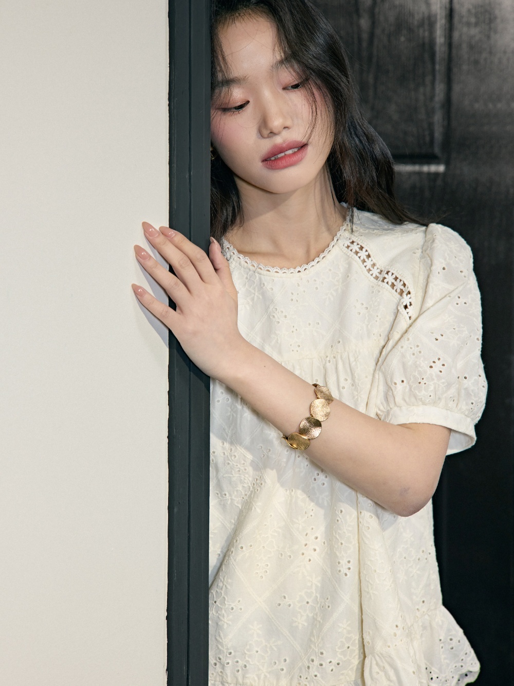 NEWモデル 花のレーストップ – KUOSE.com トップス
