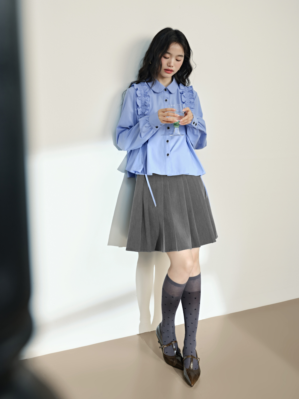 フリルトリムブラウス – KUOSE.com