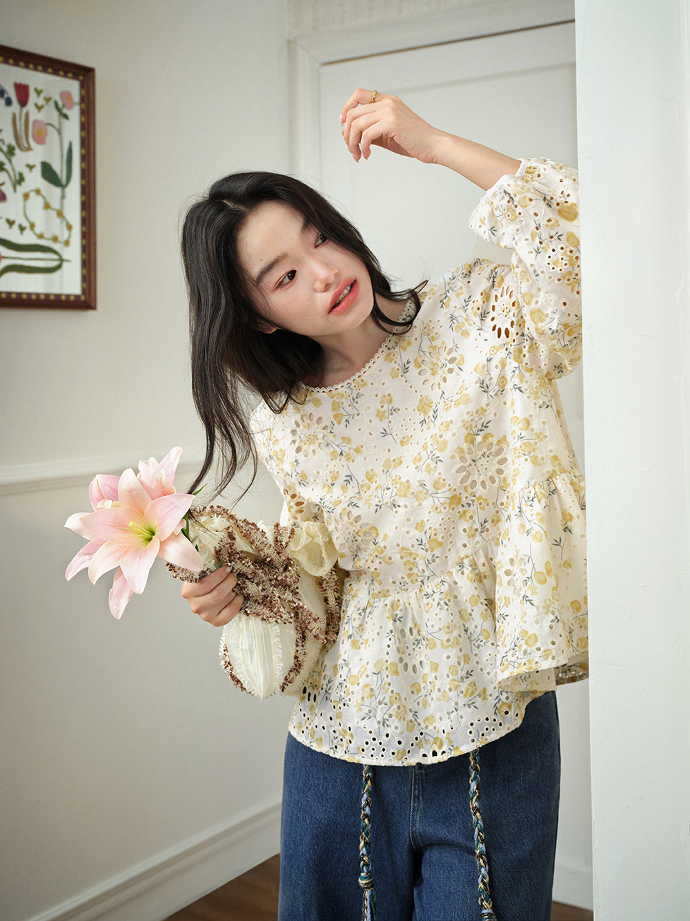 花のブラウス – KUOSE.com