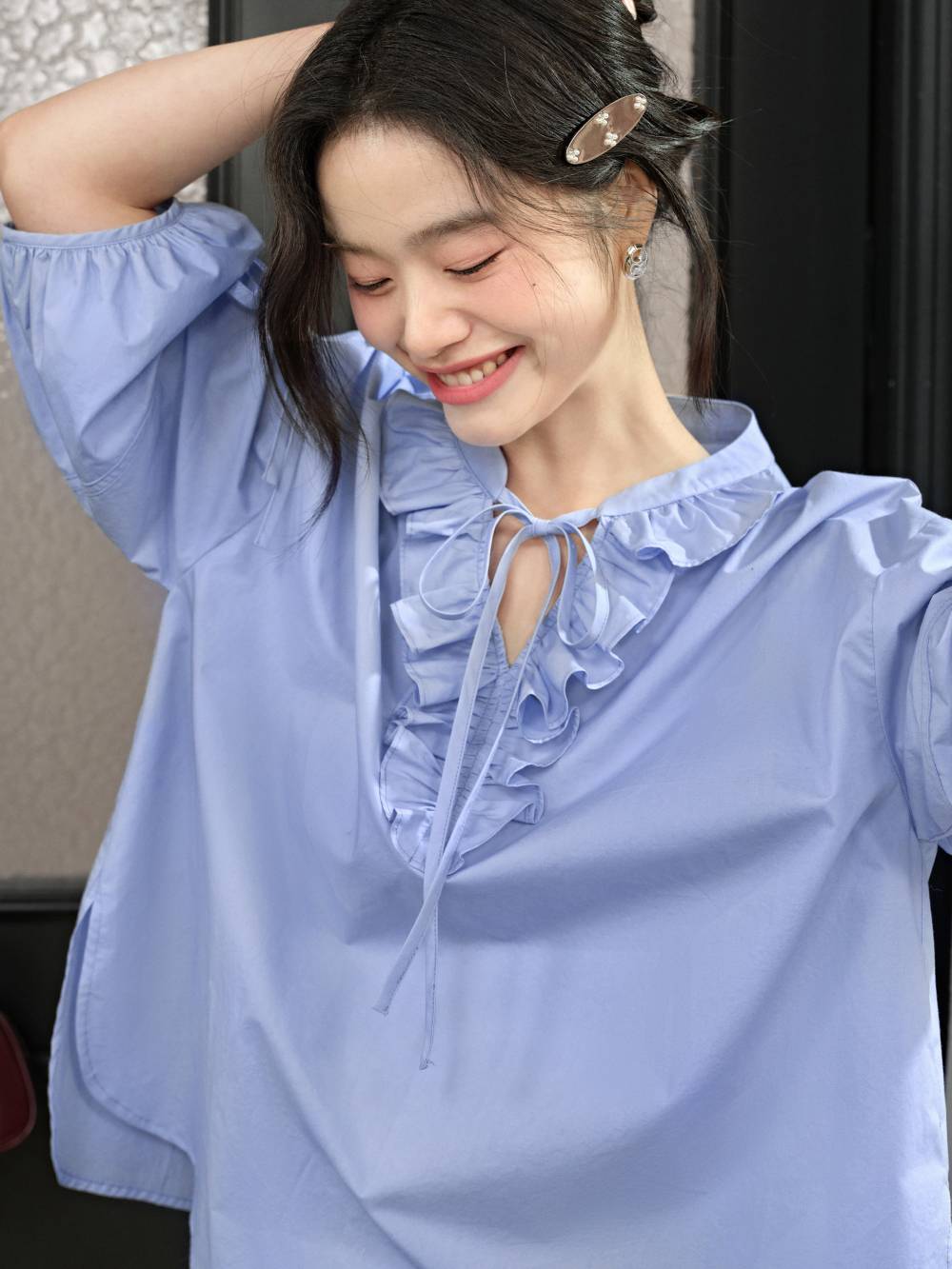 【初回限定】 長袖ブラウス – KUOSE.com トップス