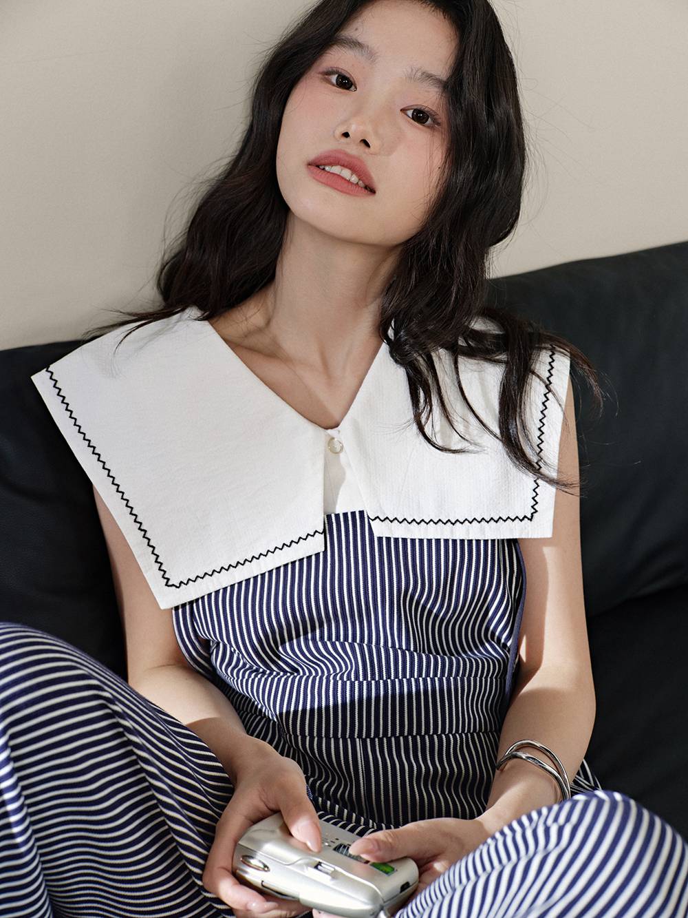 芸能人 愛用の通販 Wide Collar Top – KUOSE.com トップス