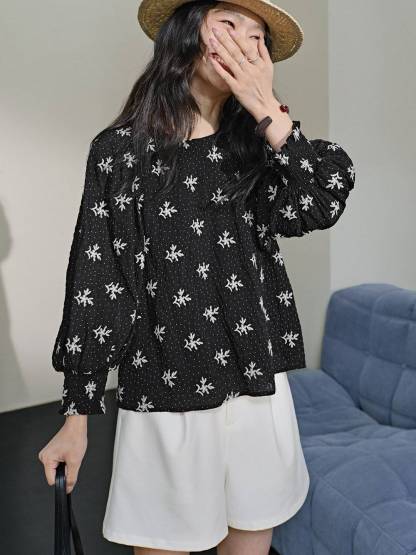刺繍ドットブラウス – KUOSE.com 刺繍ドットブラウス – KUOSE.com