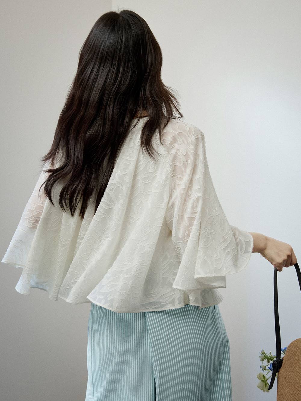 Textured Chiffon Blouse – KUOSE.com