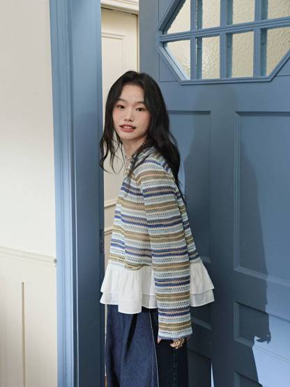 【SALE】 Vibrant Striped Top – KUOSE.com トップス