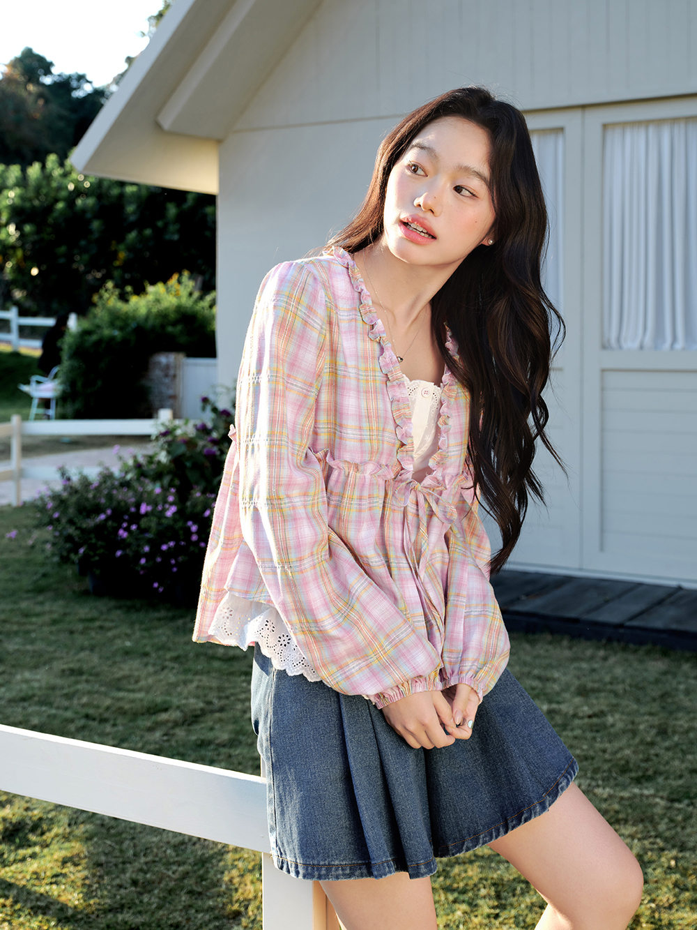 High-Waisted Denim Shorts – KUOSE.com