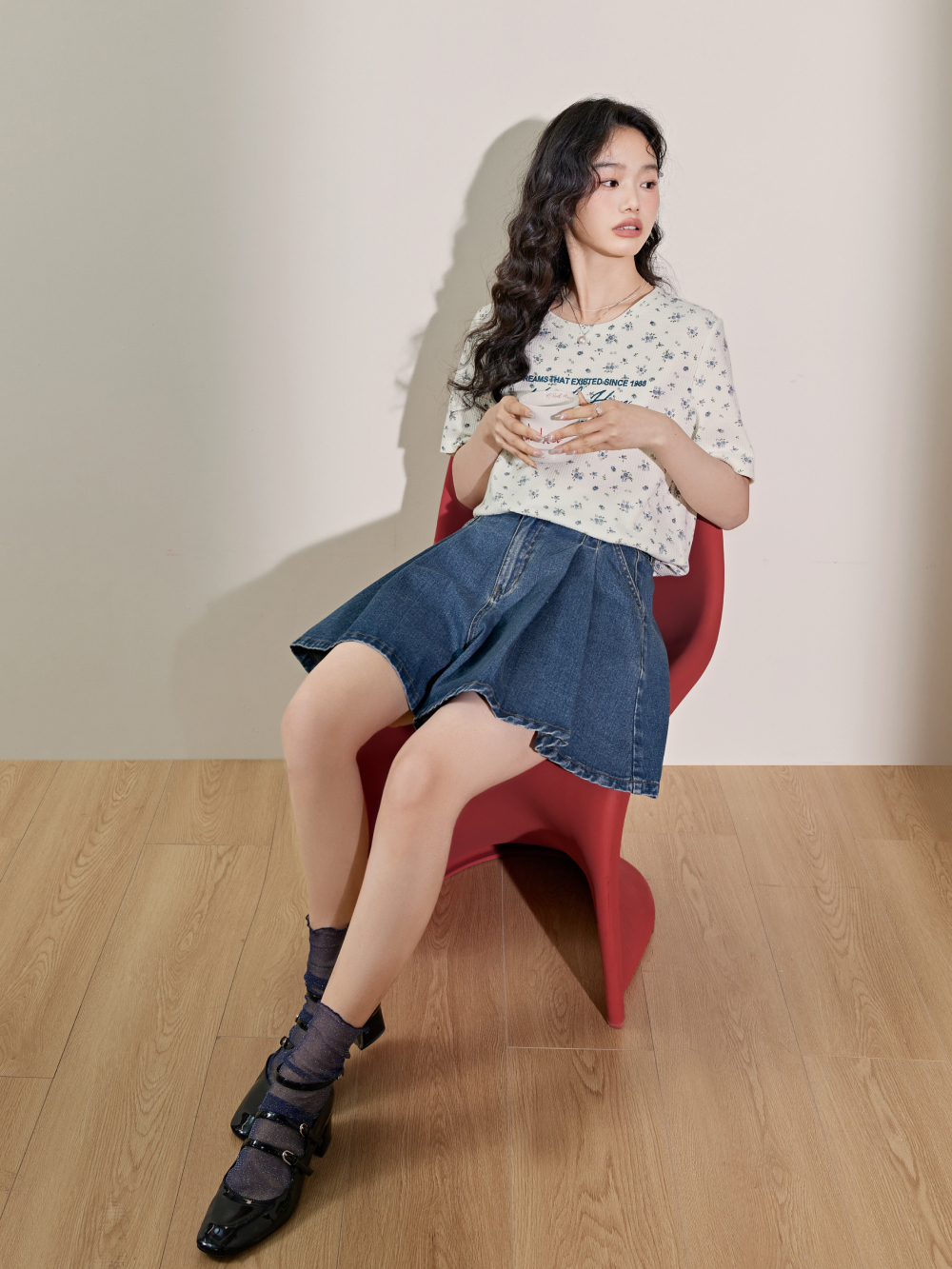 Aラインデニムショートパンツ – KUOSE.com