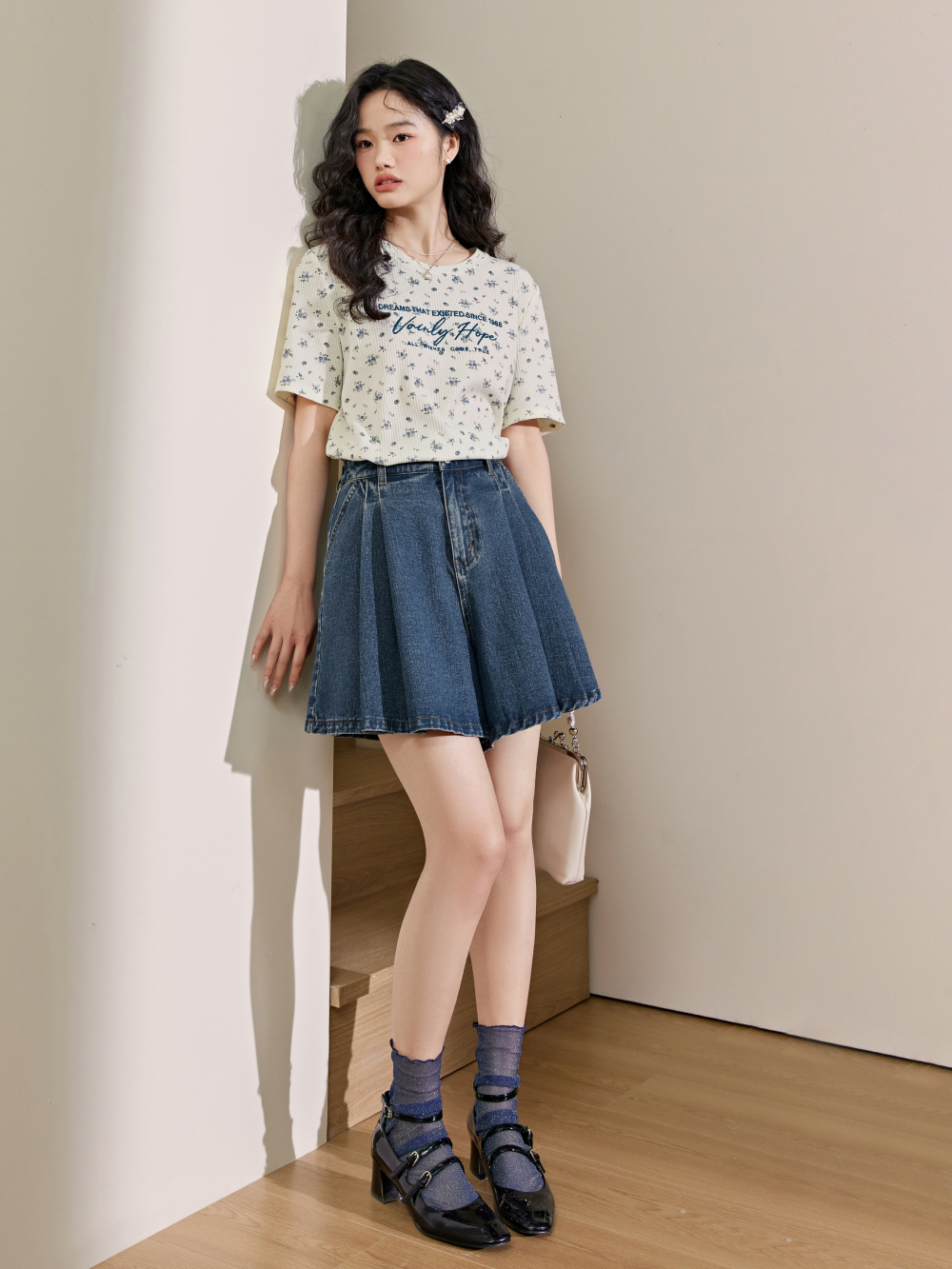 A-line Denim Shorts – KUOSE.com