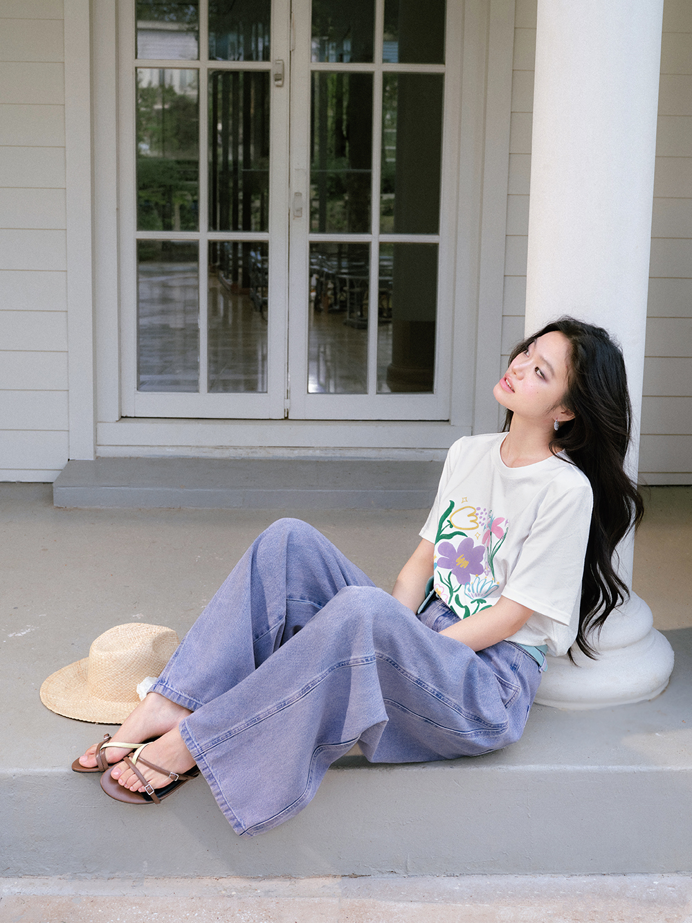 Purple Wide Leg Jeans – KUOSE.com